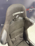 Corbeau Pole Position Front Bucket Seat / Corvette Seat Rail