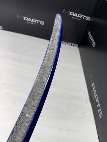 OEM Rear Trunk Spoiler Interlagos Blue BMW 08-13 E92 325 328 335 M3 Coupe