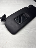 01-06 BMW E46 M3 Convertible Left Driver Side Sunvisors Sun Visor Black
