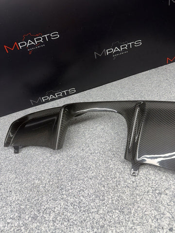 NEW 08-13 BMW E92 E93 M3 Carbon Fiber Rear Bumper Diffuser V Style