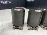 15-20 BMW F80 F82 F83 F87 M2 M3 M4 Carbon Fiber Exhaust Tips Akrapovic