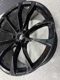 2019-2024 Lamborghini Urus Front Wheel Black Rim 23x10 ET28 OEM