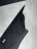 06-10 BMW E60 M5 5 SERIES SEDAN REAR INTERIOR C PILLARS PANELS OEM ALCANTARA