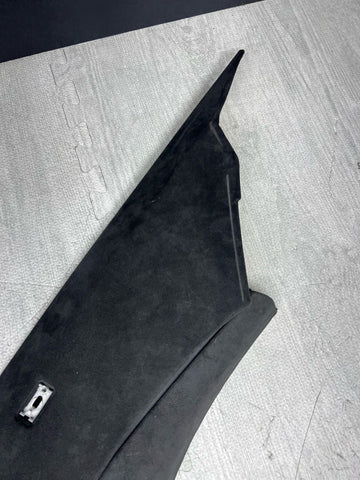06-10 BMW E60 M5 5 SERIES SEDAN REAR INTERIOR C PILLARS PANELS OEM ALCANTARA