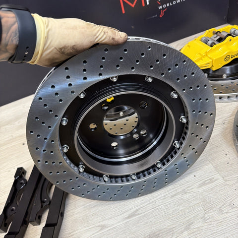 NEW 08-13 BMW E90 E92 E93 M3 BREMBO Big Brake Kit Calipers Rotors Set Plug Play