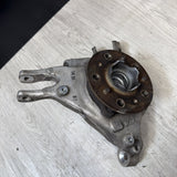 21-24 OEM BMW G80 G82 M3 M4 Rear Suspension Left Knuckle Wheel Hub Spindle
