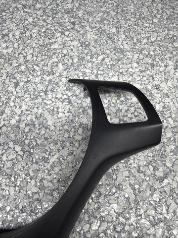 08-13 BMW E90 E92 E93 M3 Lower Steering Wheel Trim Cover Plate Black