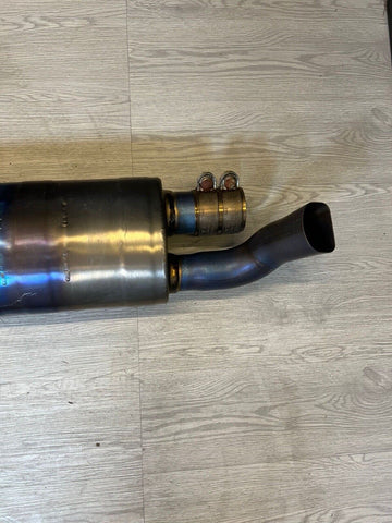 PORSCHE 991 GT2 RS EXHAUST MUFFLER 99111137180 9P1254400E 9P1254450E OEM