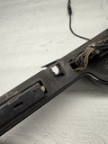 01-06 BMW E46 M3 Convertible Trunk Lid Grip Deck Handle Jet Black *Broken Tabs