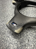 OEM 01-06 BMW E46 M3 Upper & Lower Steering Wheel Trim Cover Plate Titan Shadow