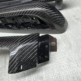 01-06 BMW E46 M3 Convertible Interior Armrests Trim Carbon Fiber *Notes*
