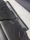 15-18 BMW F80 M3 Sedan Rear Bench Seat Bottom Pad Black Leather Heated OEM