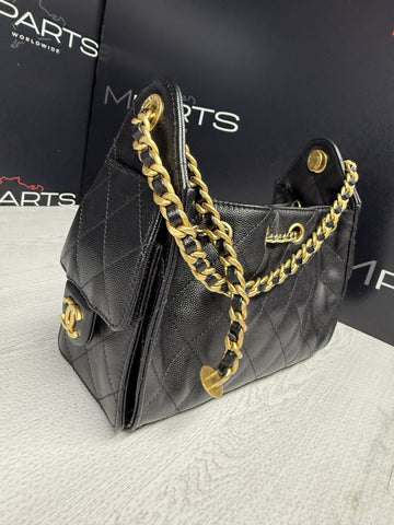 CHANEL 25 Small Black Purse Bag 2026