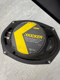 Kicker CS Series 43CSS694 6x9" 900W Car Audio Component Speaker System CSS69