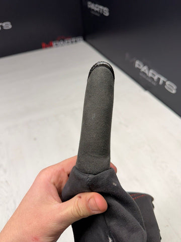 16-21 OEM BMW F87 M2 Ebrake Boot Parking Brake Dry Carbon Fiber Handle Alcantara