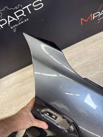 16-21 OEM BMW F87 M2 Front Right Passenger Side Fender Panel Mineral Grey