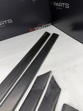 BMW E36 M3 Coupe 1992-1999 Black Door Mouldings Trims Set OEM