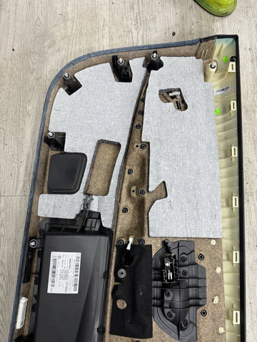 15-20 BMW F82 F83 M4 Front Right Passenger Leather Door Card Panel Sahkir Orange