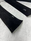 18-24 BMW F92 F93 M8 Front A Pillars Covers Trims Alcantara OEM Pair