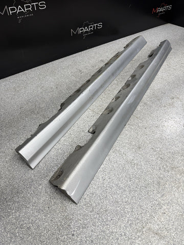 01-06 BMW E46 M3 Rocker Panel Side Skirts OEM Titanium Silver