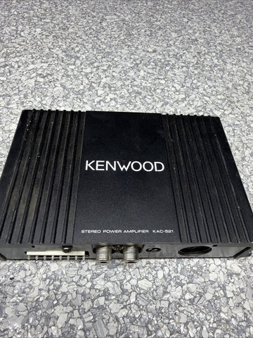 KENWOOD KAC-521 Stereo Power Amplifier