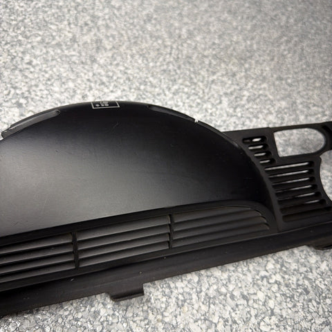 01-06 BMW E46 M3 CONVERTIBLE REAR SEAT ROLLOVER BAR TRIM COVER BLACK 8204279 OEM