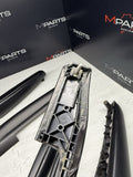 01-06 BMW E46 M3 Convertible Interior Armrests Trim Set Sprayed Black