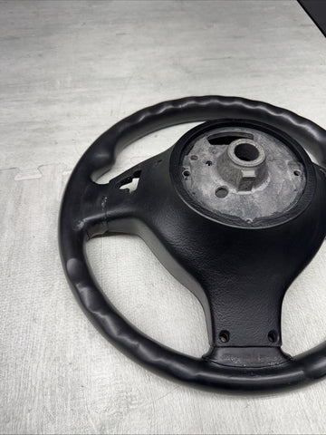 BMW Steering Wheel 01-06 E46 M3 Stock SMG 32342282020 GRADE F *Notes*