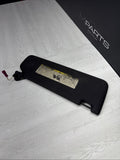 08-13 OEM BMW E92 328 335 M3 Coupe Left Driver Sun Visor Black Felt