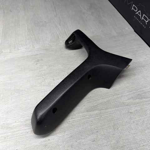 83-93 BMW M3 E30 FRONT DOOR GRAB HANDLE BLACK ARM REST LEFT SIDE 1884363 OEM