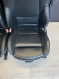 01-06 BMW E46 M3 Convertible Interior Front Heated Seats Black