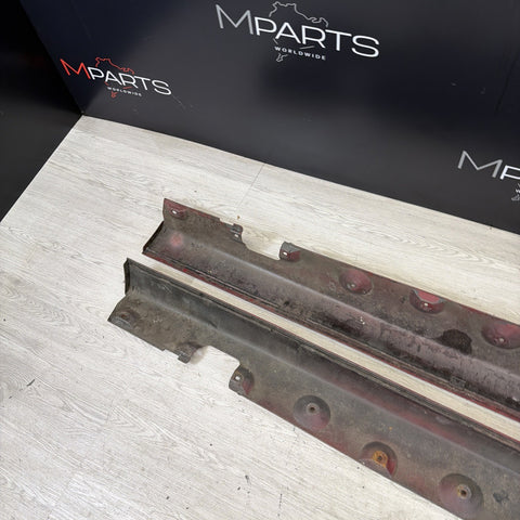 01-06 BMW E46 M3 Rocker Panel Side Skirts OEM Imola Red