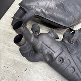 2014-2019 Porsche 991 GT3 GT3 RS LEFT RIGHT FRONT SILENCERS OEM 99111104882