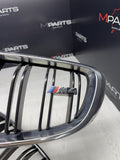 2015-2020 BMW F80 M3 F82 F83 M4 Front Bumper Kidney Chrome Grilles Grills OEM