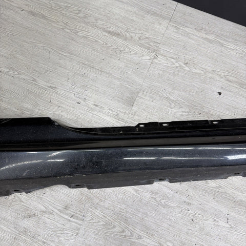 OEM BMW F12 F13 640 650 M6 Passenger Side Rocker Skirt Trim Panel Black Sapphire