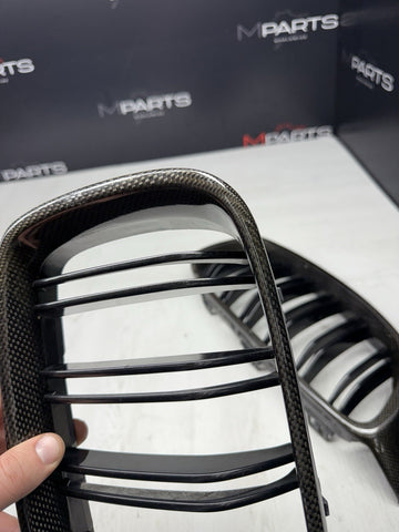 BMW 15-20 F80 F82 F83 M3 M4 Front Kidney Grilles Carbon Fiber Set