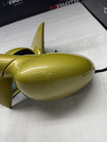 01-06 BMW E46 M3 Side View Door Mirrors Pair Phoenix Yellow