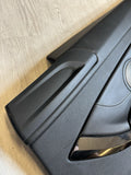 15-20 BMW F82 M4 Coupe Rear Right Black Extended Leather Door Card Panel