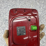 01-06 BMW E46 M3 Rear Fuel Gas Tank Flap Filler Lid Cover Cap Imola Red OEM