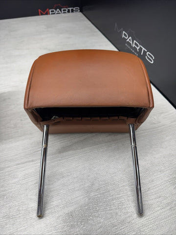 2001-2006 BMW E46 M3 Convertible Cinnamon Rear Headrests Head Rests Pair OEM