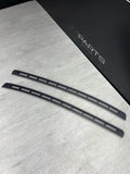91-98 BMW 3 Series E36 M3 Dashboard Air Vents Strips Pair GENUINE 1977223 Grey
