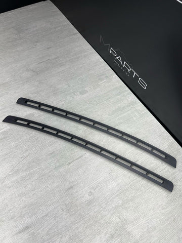 91-98 BMW 3 Series E36 M3 Dashboard Air Vents Strips Pair GENUINE 1977223 Grey