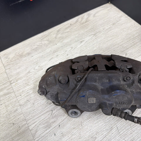 BMW 15-20 F87 M2 F30 F31 F80 F82 F83 M3 M4 Front Left Driver Brake Caliper Blue