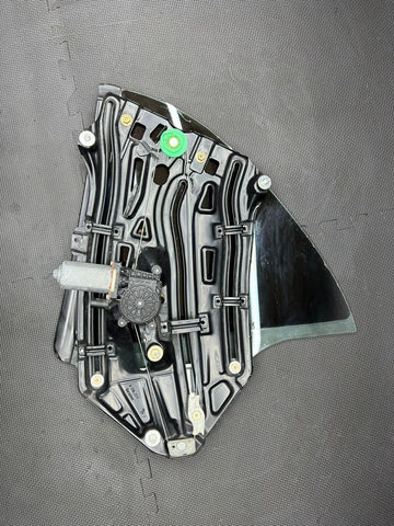 01-06 BMW E46 M3 Convertible Right Passenger Rear Regulator Quarter Window Glass