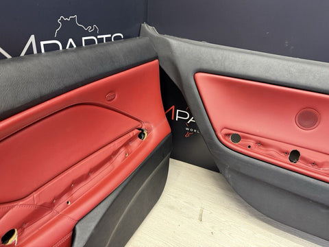 01-06 BMW E46 M3 Coupe Interior Front & Rear Seats Complete Imola Red