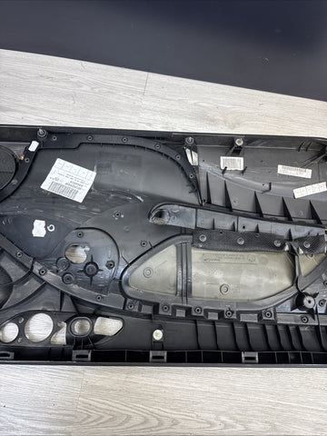 01-06 BMW E46 M3 PASSENGER RIGHT SIDE DOOR PANEL CARD BLACK OEM