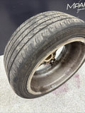 OEM BMW F10 F13 Front Wheel Rim 19x8.5 ET33 Double Spoke Style 351 Silver *Crack