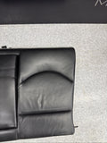 2001-2006 BMW E46 M3 COUPE REAR LEFT SEAT UPPER BACKREST LEATHER CUSHION BLACK