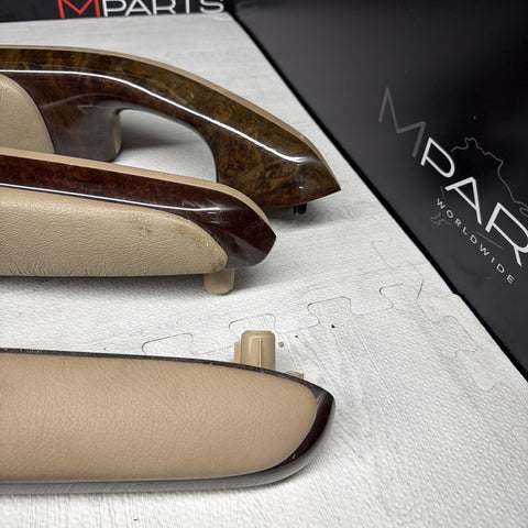 00-06 BMW E46 325ci 330ci 328ci Complete Wood Trim Set Coupe Armrests Center