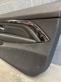 15-20 BMW F82 F83 M4 S55 Front Right Passenger Black Leather Door Card Panel